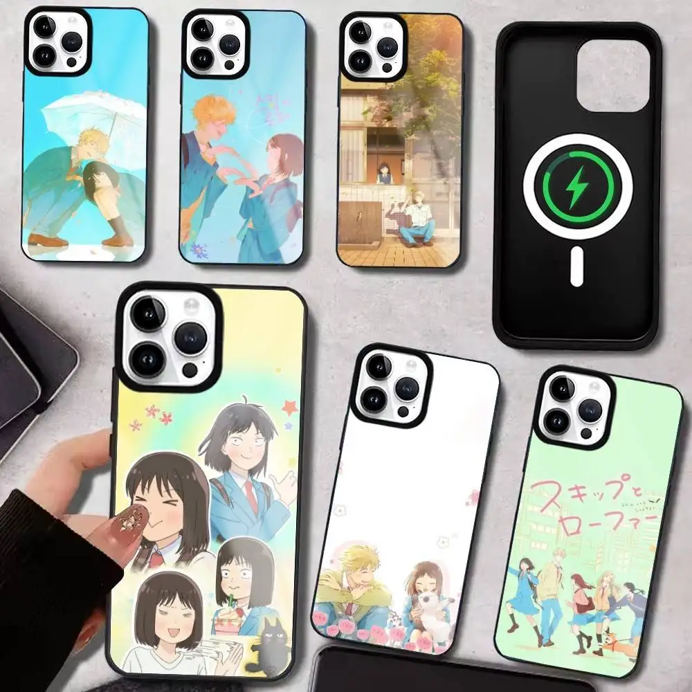 

Anime S-Skip and L-Loafer Phone Case For iPhone17,16,15,14,13,12,11 Plus,Pro Max, New Magnetic Wireless Charging