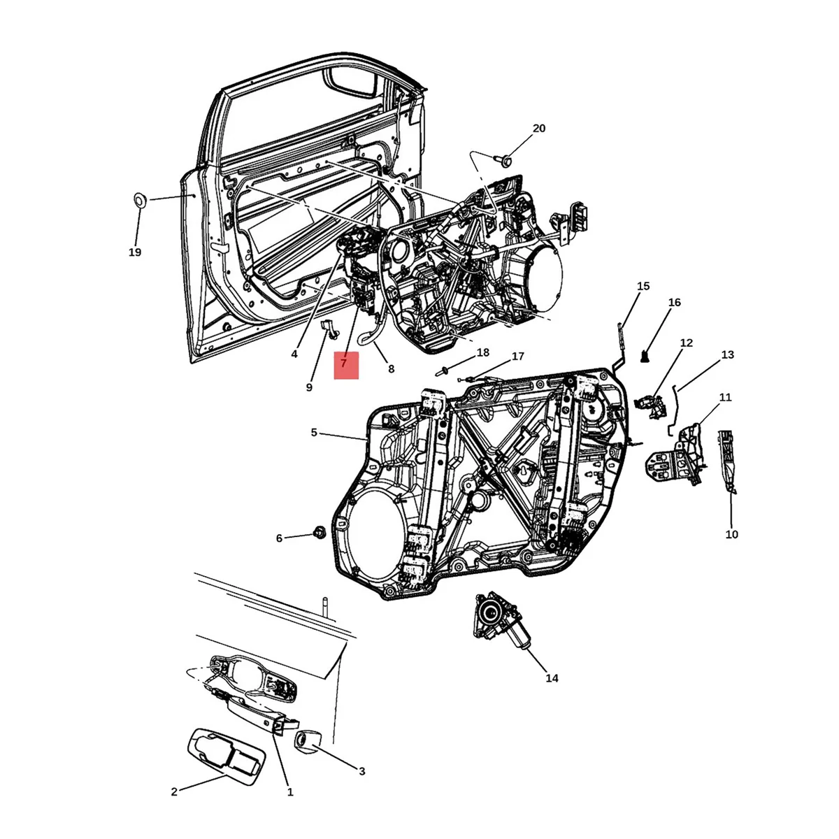 

Левая защелка, замок передней двери, фотомотор 931-759 68146027AC для Dodge Journey Chrysler 300 Cherokee 68146027AA