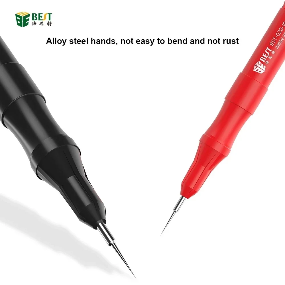 020JP 2000V 20A  Multimeter Superconducting Fine-Pointed Meter Multimeter Pen Line Extra-Sharp Steel Needle Anti-Scalding Wire