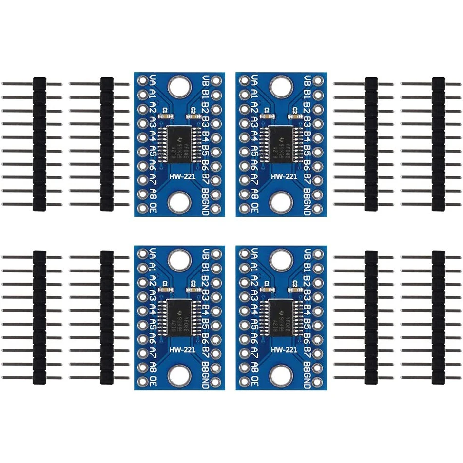 TXS0108E 8 Channel Logic Level Converter Bi-Directional High Speed Full Duplex 8 Way Shifter 5V to 3.3V