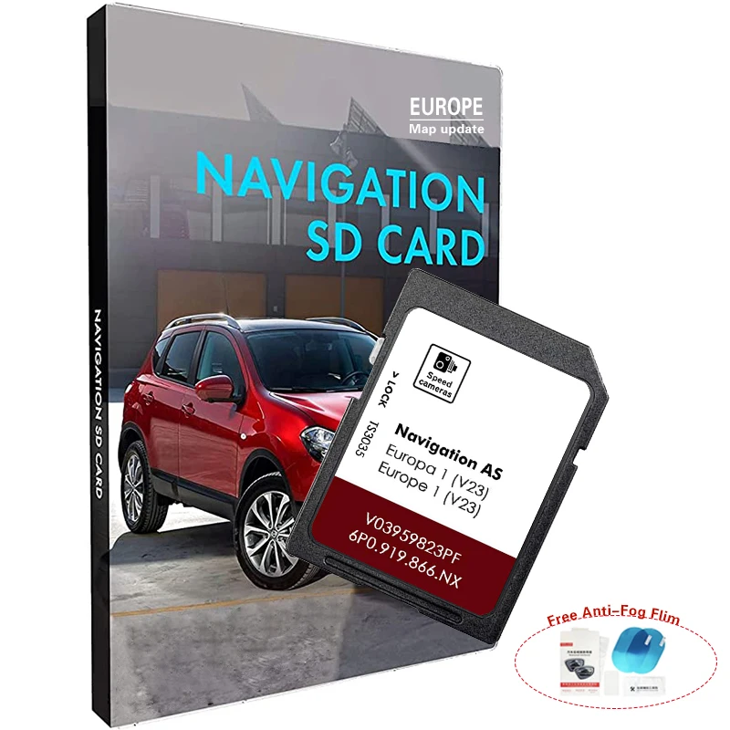 

AS V23 for Seat Leon 32GB Seat Navi SD Card Car Navigation Update Europe Map Sat