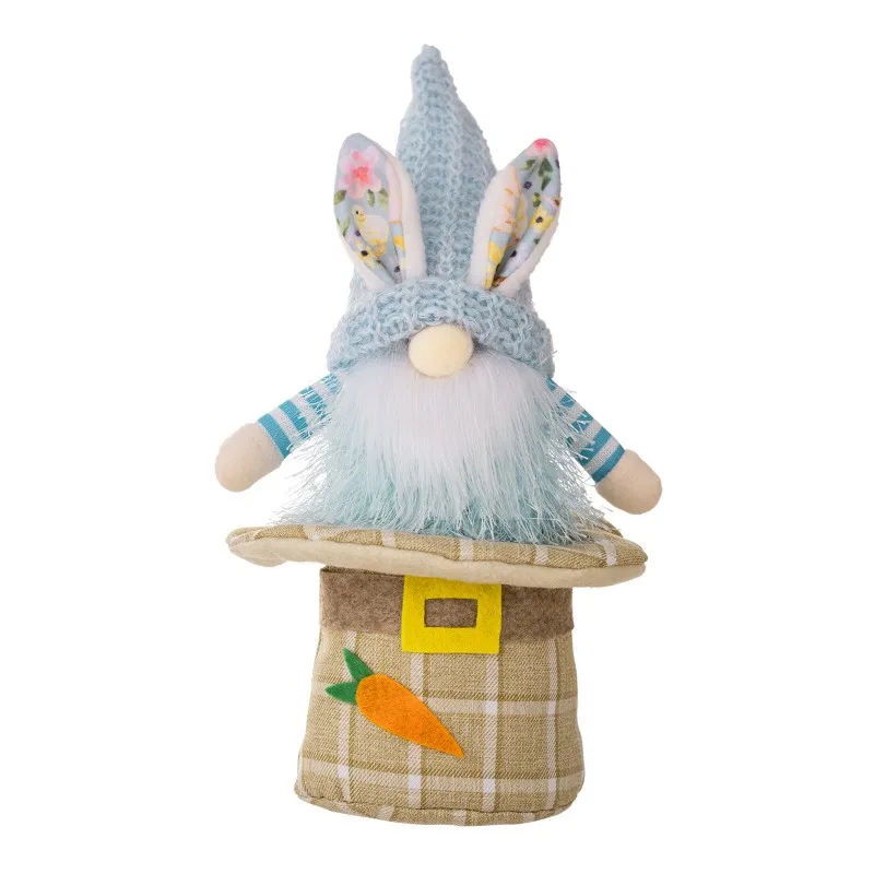Indoor Decorations, Spring Summer Gnome Holiday Decorations, Handmade Stuffed Plush Gnomes, Hat
