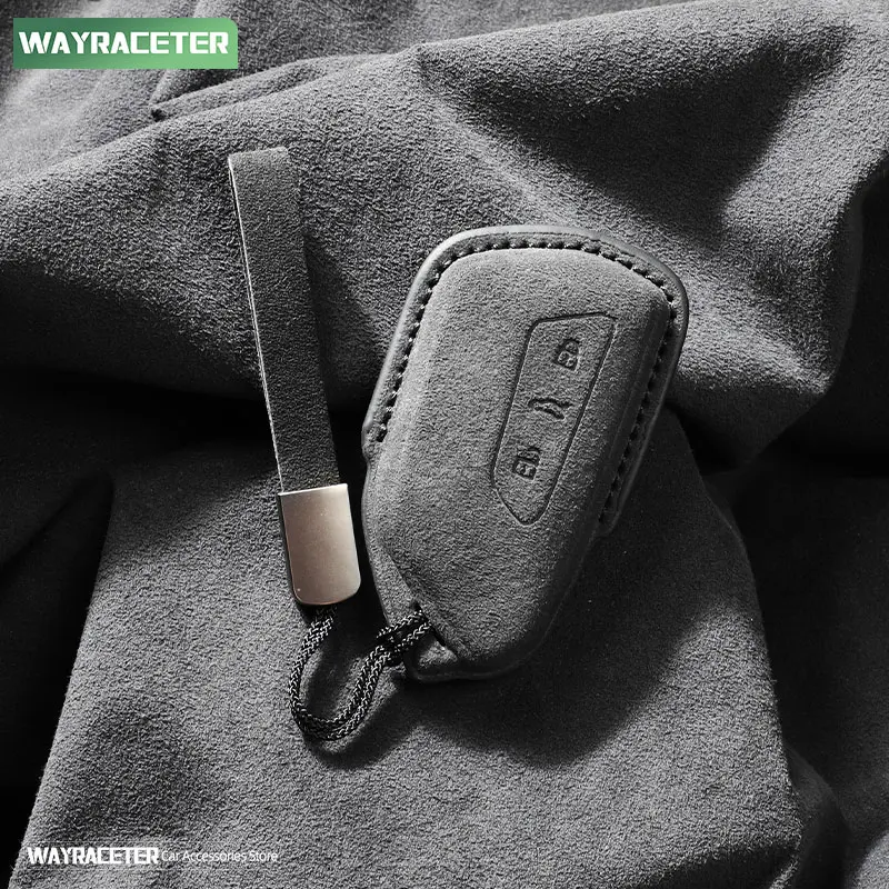 

Made of Alcantara Car Key Case Cover For Volkswagen Golf 8 2025 GTI Clubsport MK8 MK 8.5 R Line VW ID3 ID4 ID.5 2023 2024 2022