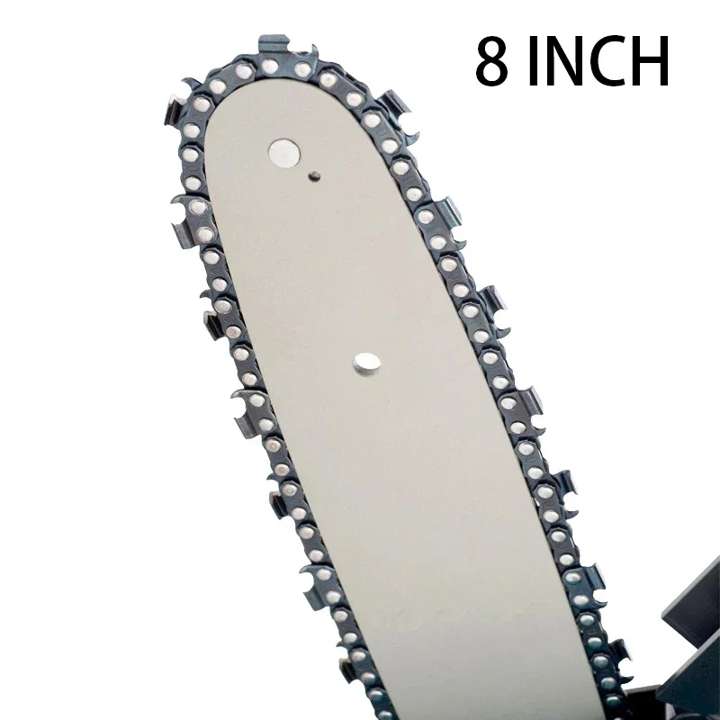 

8-inch chainsaw blade and guide for Lithium Battery Portable Electric Pruning Saw Rechargeable Electric Saws Woodworking