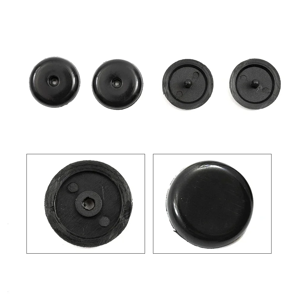 Button Clips (pair) Black Retainer Seat Belt Button Seat Belt 1 PCS 1.5x1.5x0.2cm Black High Quality Hot Sale New