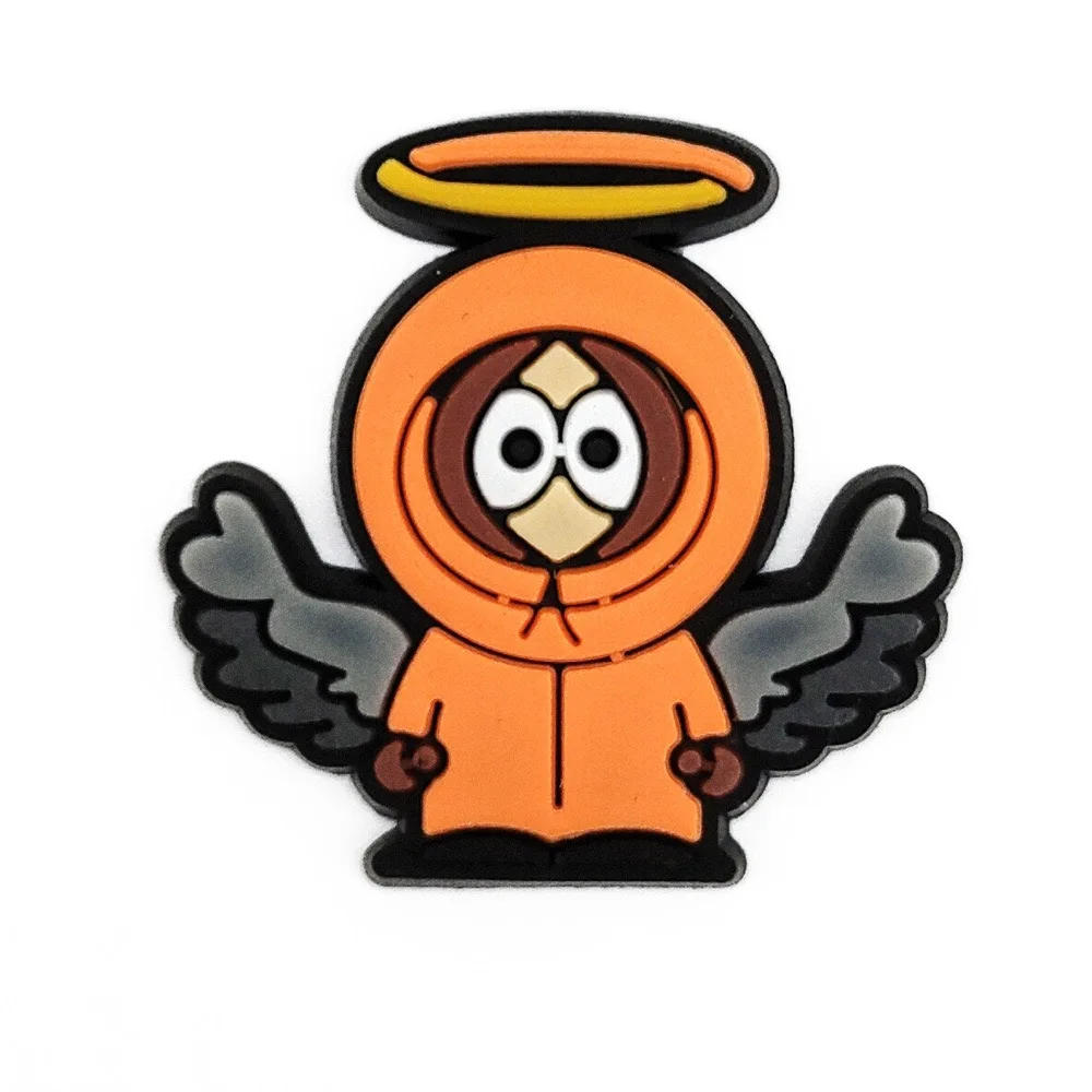 16-46 Stück Hot Toys South Park Schuh-Charms, Cartoon-Schuh-Dekorationszubehör, Schnallen, passend für Clogs, Sandalen, Armbänder, Freunde, Geschenke – Detail 19