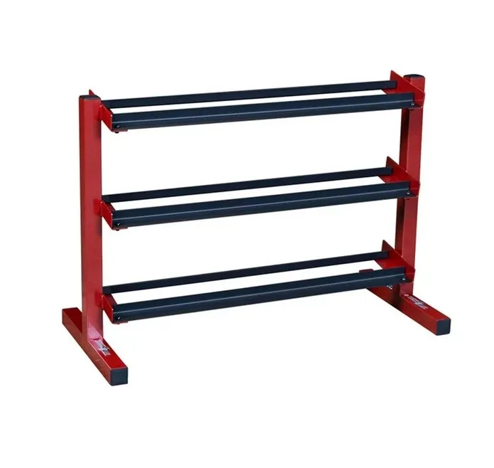 Gym Equipment Wall Ball Dumbbell Kettlebell Storage Racks Three-Layer Strong Durable Metal Strength Training Safety