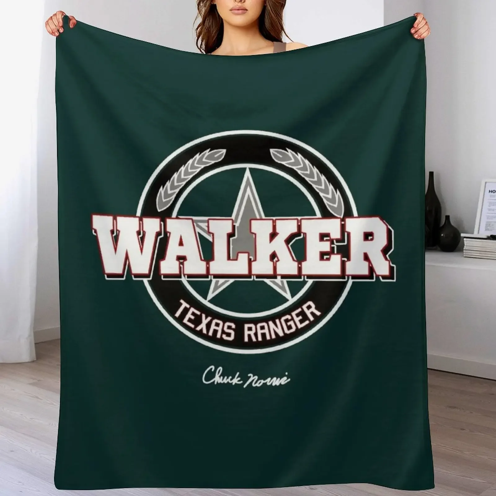 Walker Texas Ranger Cast Crew 90s Chuck Norris Throw Blanket Soft Bedroom Blanket for Night Sleeping