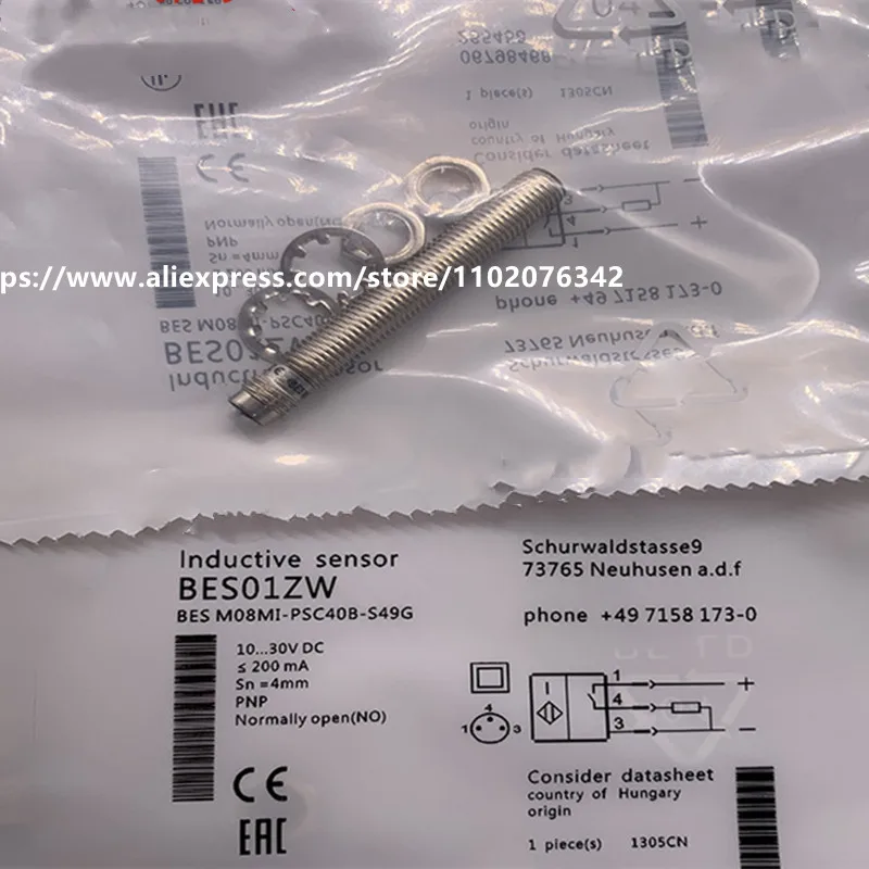 

3PCS New Balluff proximity switch BES M08MI-PSC40B-S49G BES M08MI-PSC20B-S04G