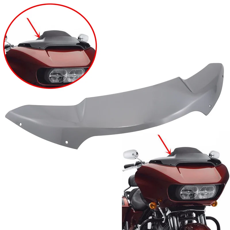 

For Harley Touring Road Glide 2015-2020 2021 2022 Road Glide Special FLTRX FLTRU 4.5" Windshield Part Upper Fairing Windscreen