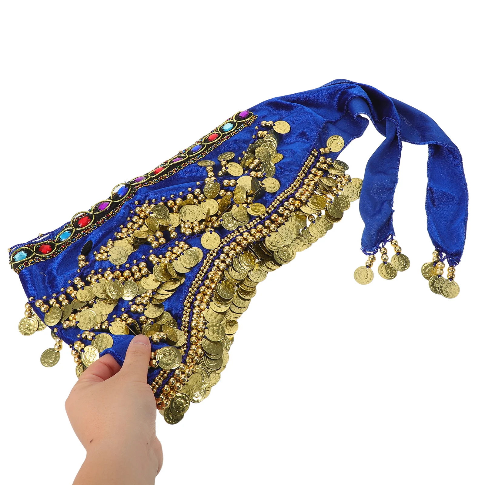 

Women'S Sequin Waist Chain Shimmering Coins Belly Dance Hip Jewelry For Stage Festival Boho Belts Dancers Belt Skirt