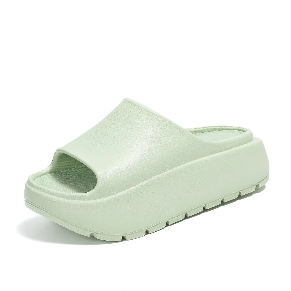 New 6cm Thick Soled Slippers For Women Height Increasing For Home Wear Simple For Home Slippers For Women