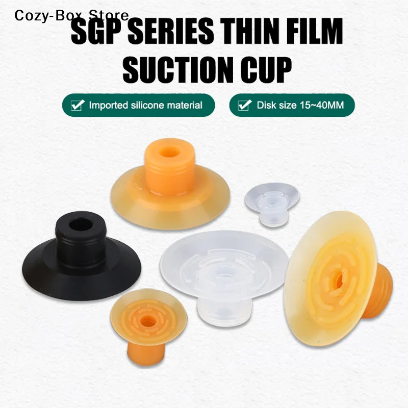 [ZY]5Pcs Manipulator Bag-opening Vacuum Sucker SGP15/20/24/30/40 Pneumatic Components For Industrial Accessories[ZY]