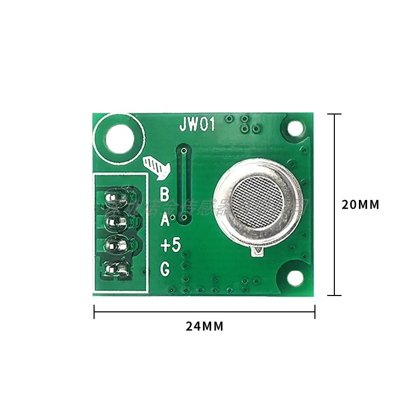 YYS 3 in1 TVOC eCO2 eCH2O modulo sensore gas odore sensore UART modulo digitale JW01