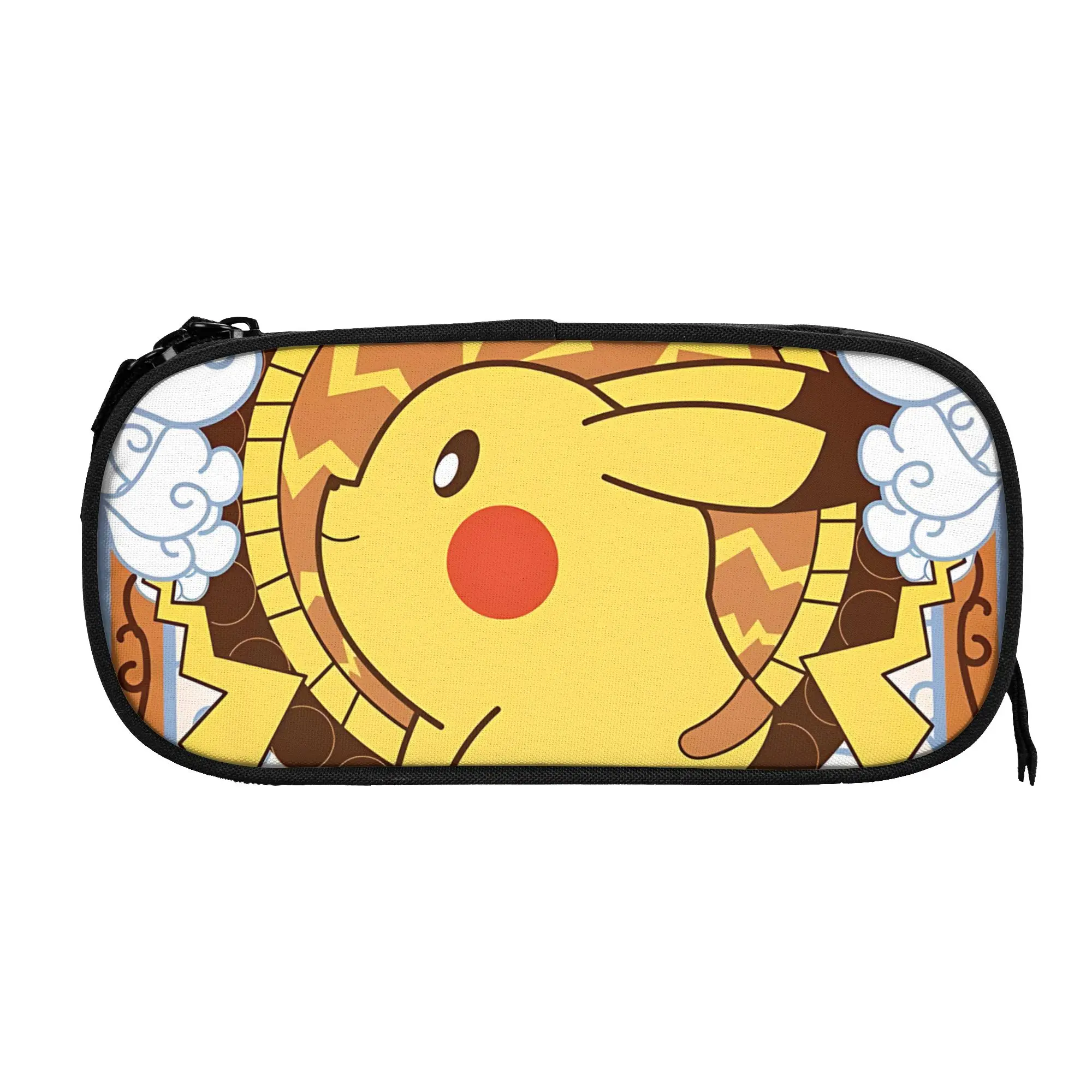 Custom Pokemon Halloween pikachu Large Capacity Bags for Child  School Pencil Bag for Boys Gilrs Kids