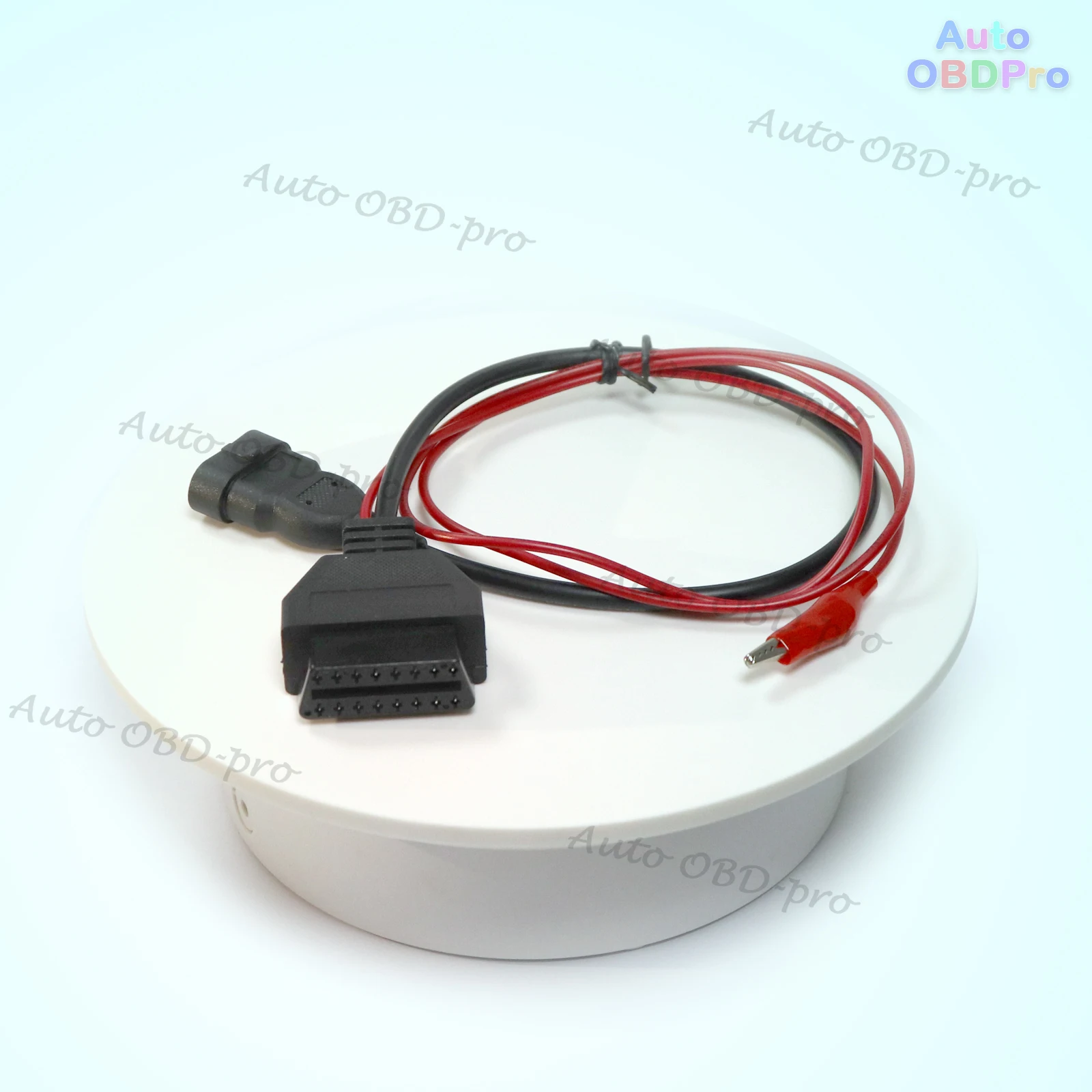 

Специальный разъем для автомобилей Fiat, диагностический соединительный кабель OBD с 1 зажимом, 3-контактный на 16-контактный кабель-адаптер автоматического сканера