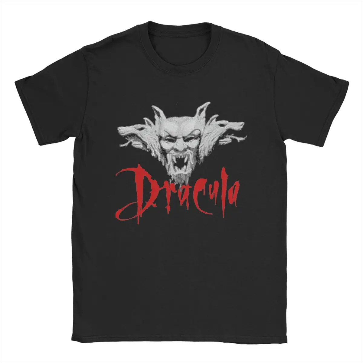 Men\'s Dracula Bram Stoker T Shirts Cotton Clothing Vintage Short Sleeve Round Collar Tees Gift Idea T-Shirts