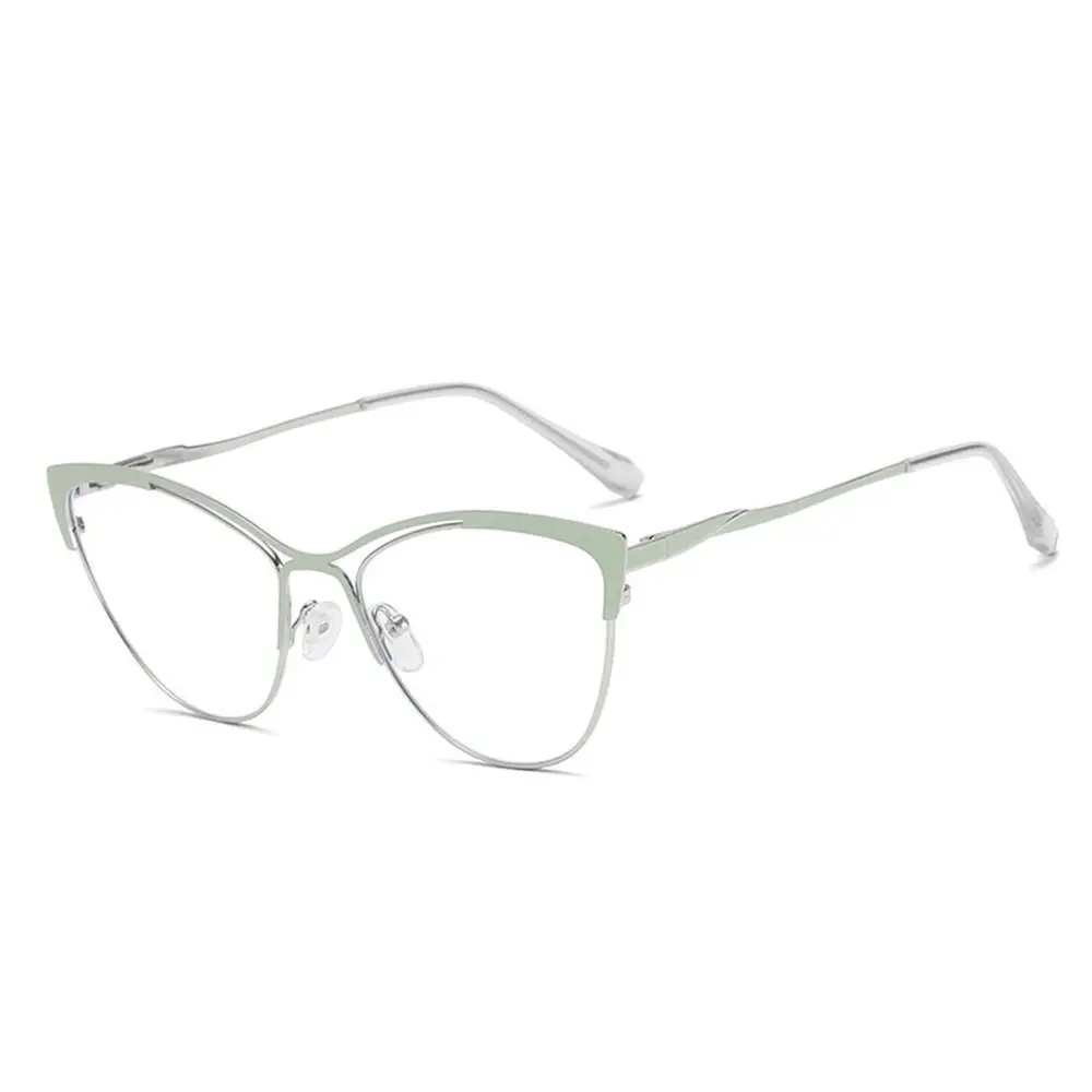 

Portable Blue Ray Blocking Anti-Blue Light Glasses Eye Protection Metal Square Eyeglasses Ultralight Computer Goggles Men Women