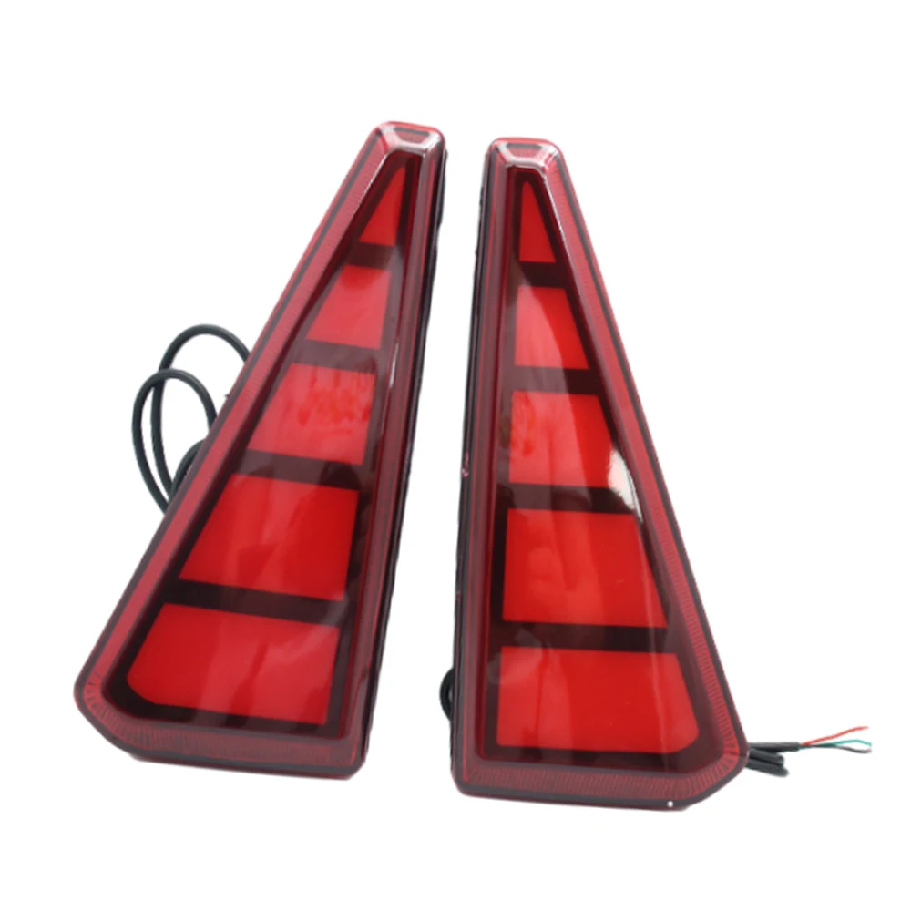 For Toyota NOAH VOXY 80 2019-2020  12V Car LED Rear Bumper Reflector Tail Light  Driving Brake Lamp  Turn Signal