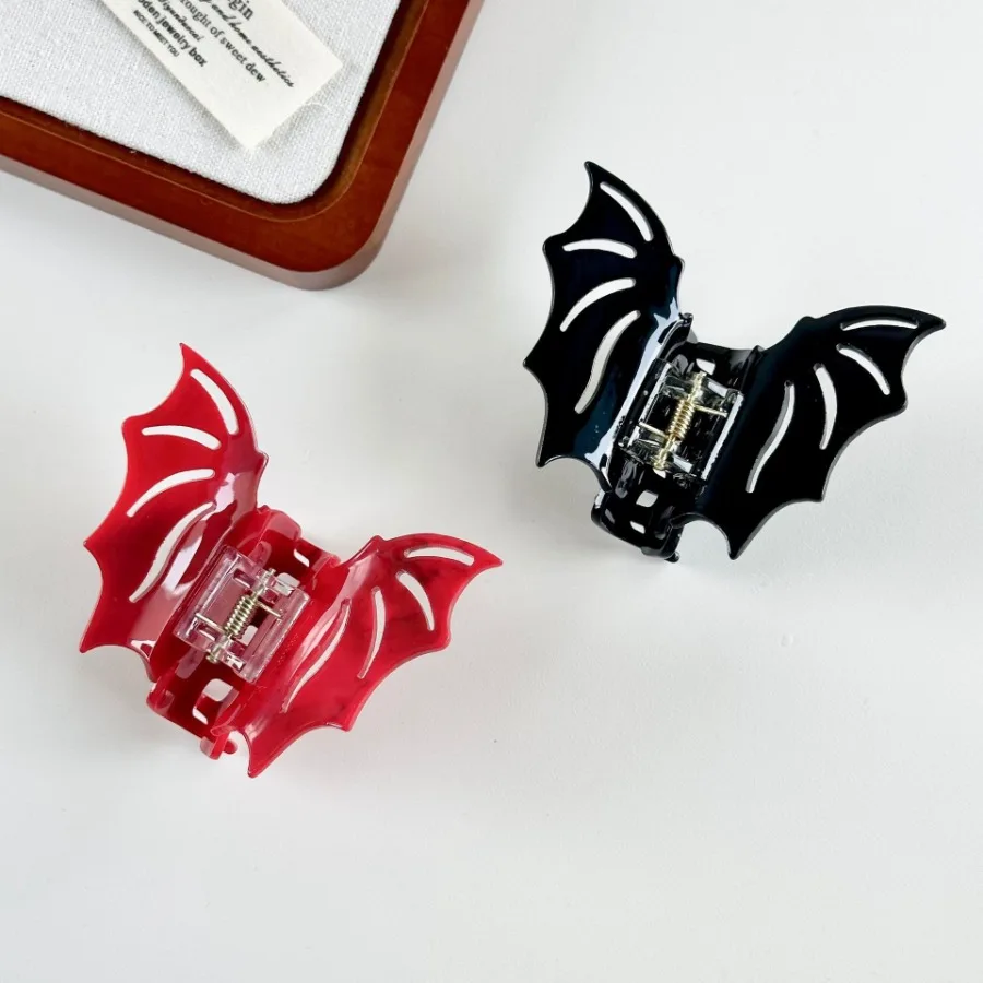 Cross-border bat hair clips Halloween funny clip temperament simple hair clips Shark clips holiday gifts dress up hair accessor - Detail 1