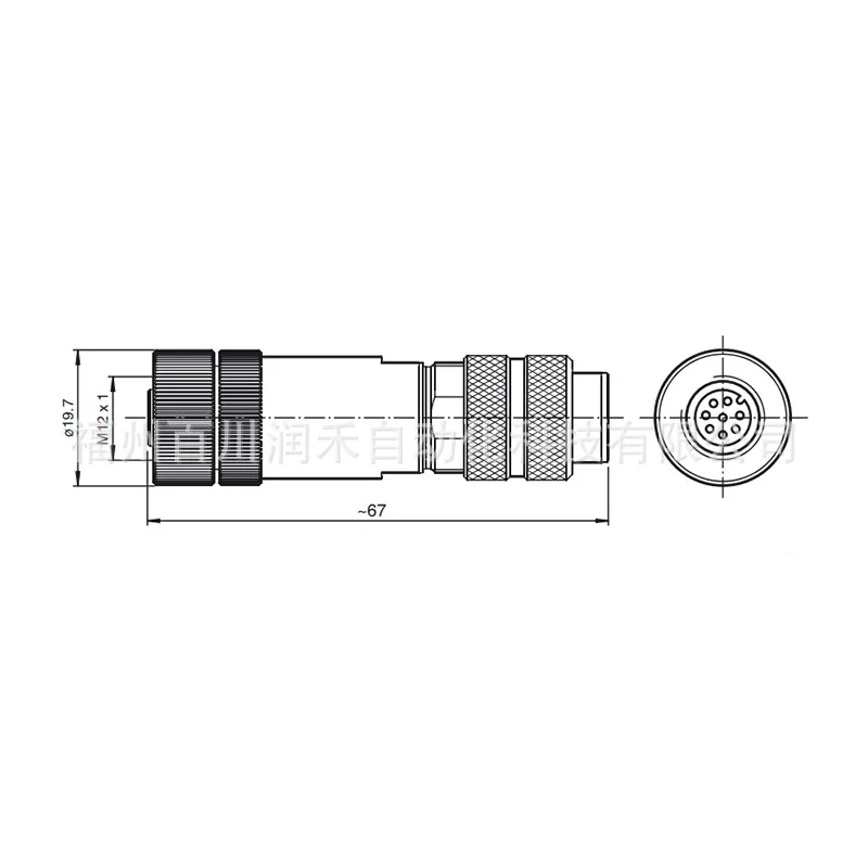V19-G-ABG-PG9-FE Germany P + F Sensor Accessories Female Connector Metal Housing New Inquiry view 2