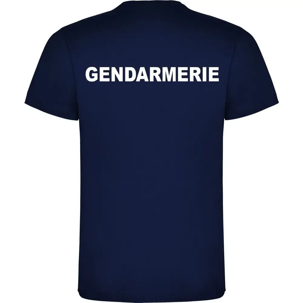 Short Sleeve Casual 100% Cotton O-Neck Summer Mens T-shirt  French Gendarmerie Judicial  Officer T-Shirt  Size S-5XL tops