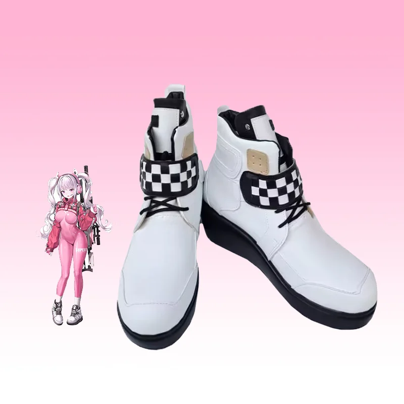 

Nikke Alice Cosplay Shoes NIKKE The Goddess of Victory Cosplay Shoe PU Leather Women Girl Uta Boot for Party Halloween