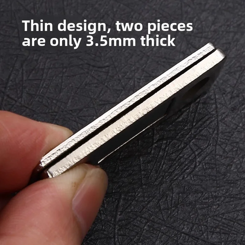 Strong Magnetic Cabinet Door Buckle, Ultra-Thin Strong Magnet Invisible Adhesive Sheet, Suitable for Drawers and Wardrobes
