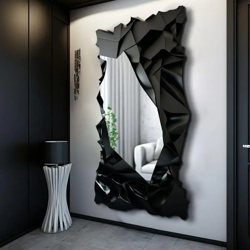 Luxury Long Decorative Mirrors Nordic Aesthetic Full Body Standing Modern Mirror Items Portable Garden Espelhos Home Products