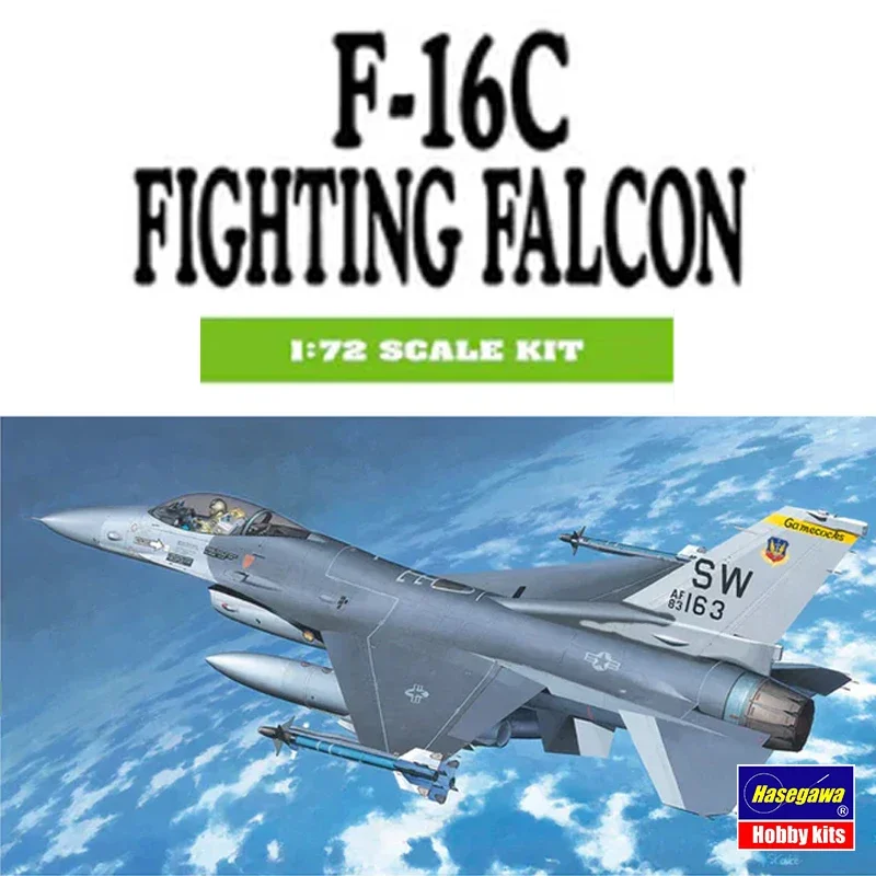 

Hasegawa, Assembling Aircraft Model Kit 00232 F-16C Fighting Falcon 1/72