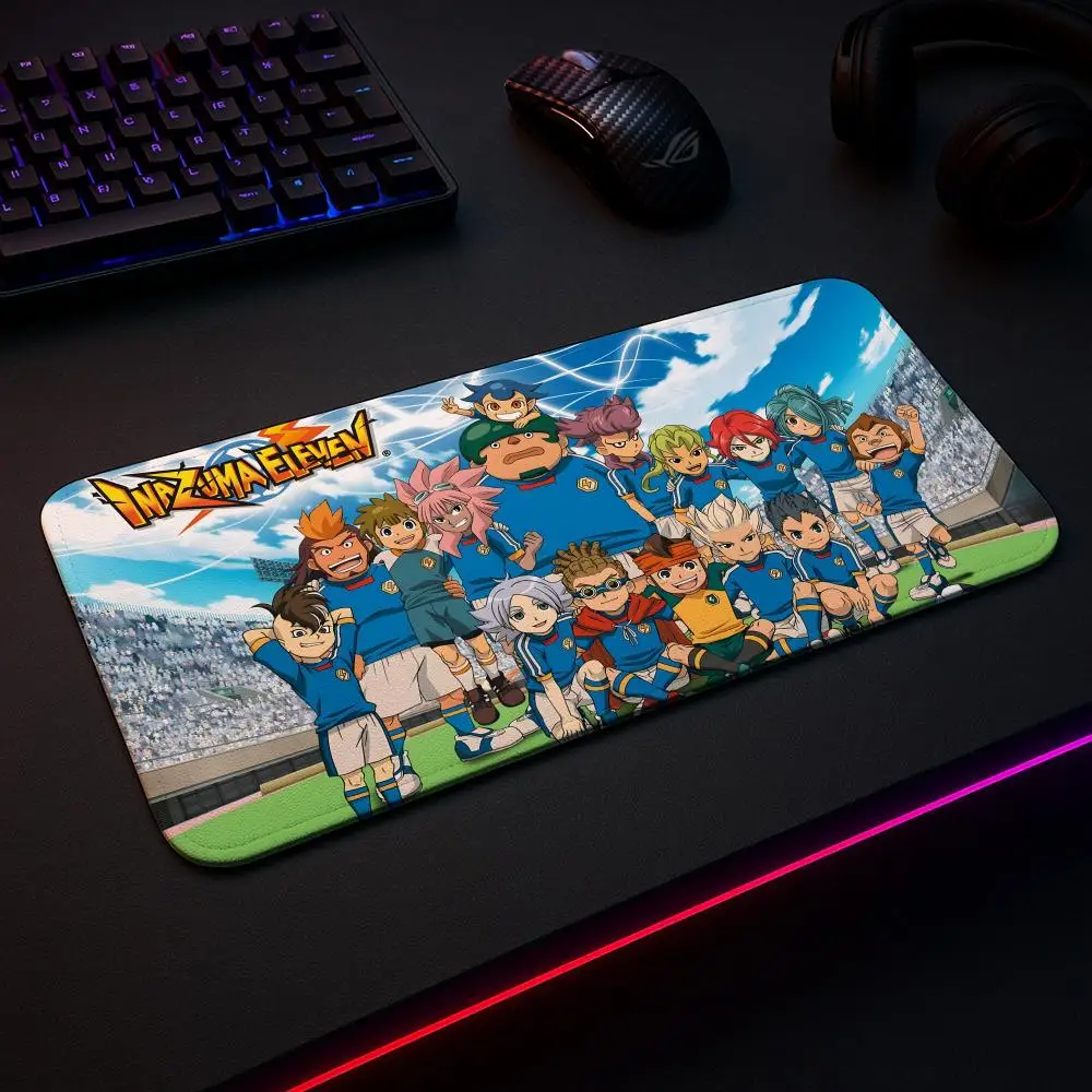 

Коврик для мыши Inazuma Eleven, игровой коврик, большой размер XXL90x40 см x 5 мм, коврики для стола, игровые аксессуары, детали ПК