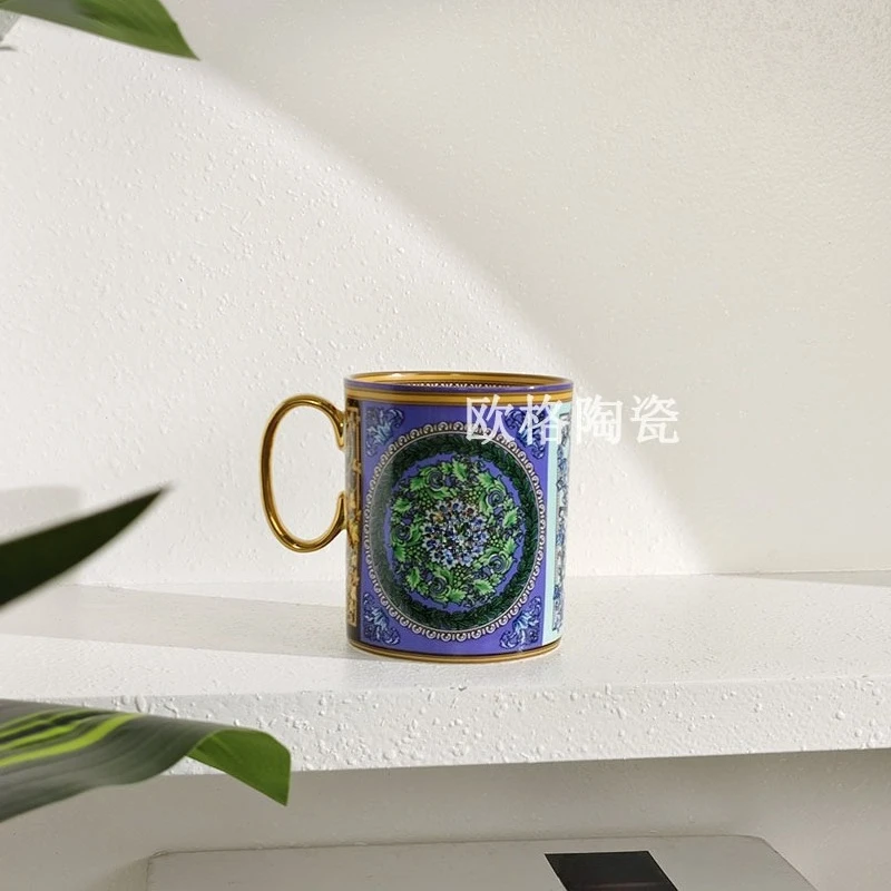 

Калейдоскоп костяной фарфор кофейная чашка роскошная керамическая кружка для молока элегантная чашка для воды для дома и офиса подарок