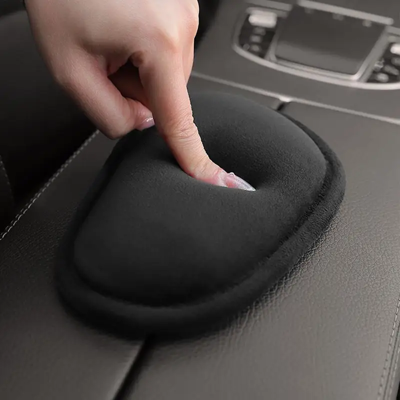 1 pièces noir voiture jambe genou coussins coudière Auto porte Center contrôle accoudoir doux Pad voiture intérieur jambe genou cuisse soutien coussin