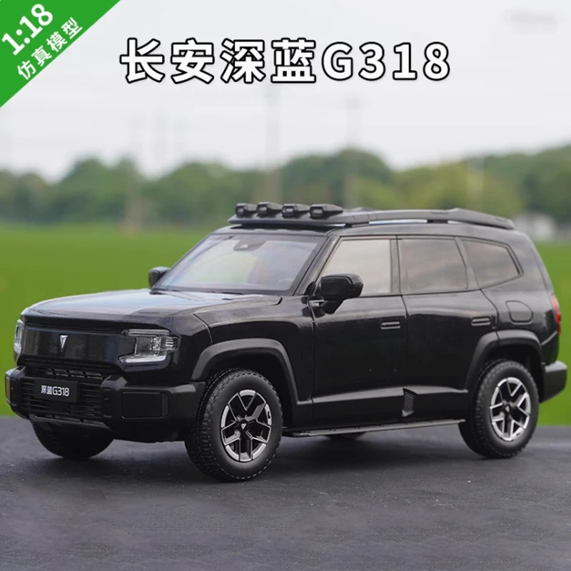 Diecast 1:18 Scale Changan Deepal G318 New Energy Off-road Alloy Car Model Adult  Collection Souvenris Static Display Gift Toy