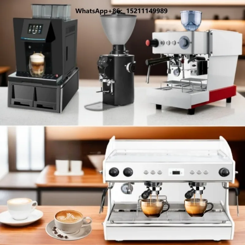 Cafe Cappuccino Espresso Machine Store Coffee Maker for Latte