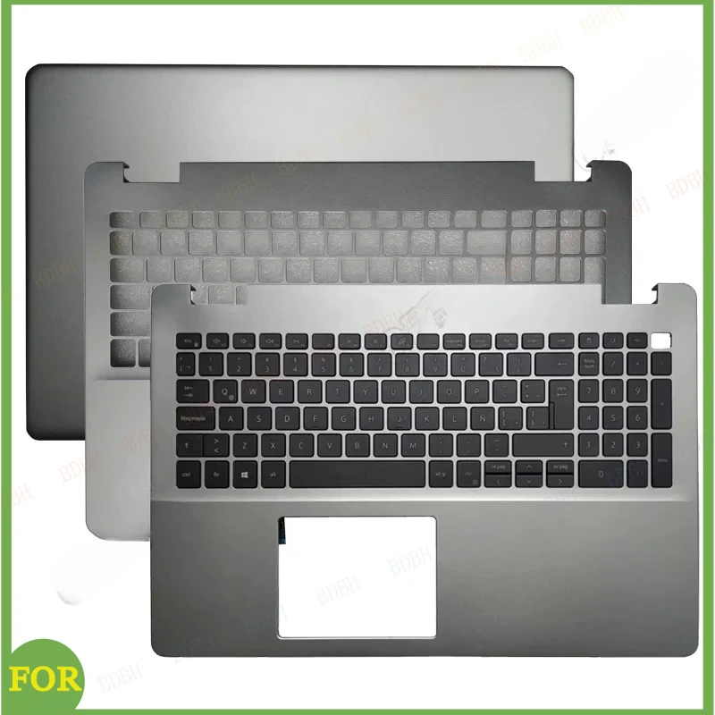 

НОВИНКА: Чехол-накладка на палмрест для ноутбука Inspiron 5000 5593 с клавиатурой (латинская/испанская/американская/британская/русская) 7G0RN/задняя крышка LCD-экрана