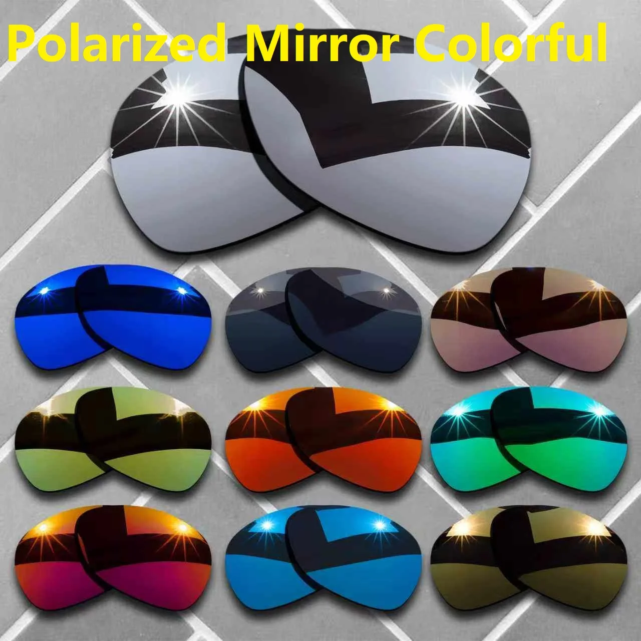 HD Polarized Sunglasses Prescription Lens Optical Lenses 1.56 1.74 Myopia Driving Car Night Vision Mirror Color Anti-glare Light