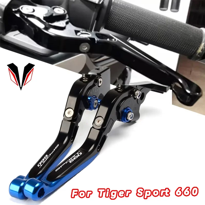 

For Tiger Sport 660 TIGER Sport660 2021-2023 CNC Handle Brake Clutch Motorcycle Accessories Folding Brake Clutch Levers