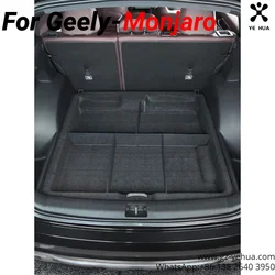 For GEELY Monjaro Manjaro Xingyue L KX11 2021 2024 Trunk Partition Lower Storage Trunk Storage Box Storage Box