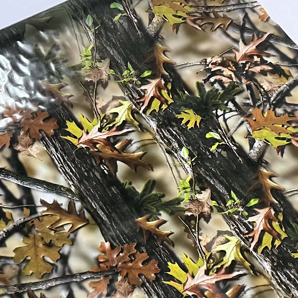 L20 Meters  Hydrographic Films Maple Leaves Camouflage Width 0.5 Meter Water Transfer Printing  Liquid Image Film