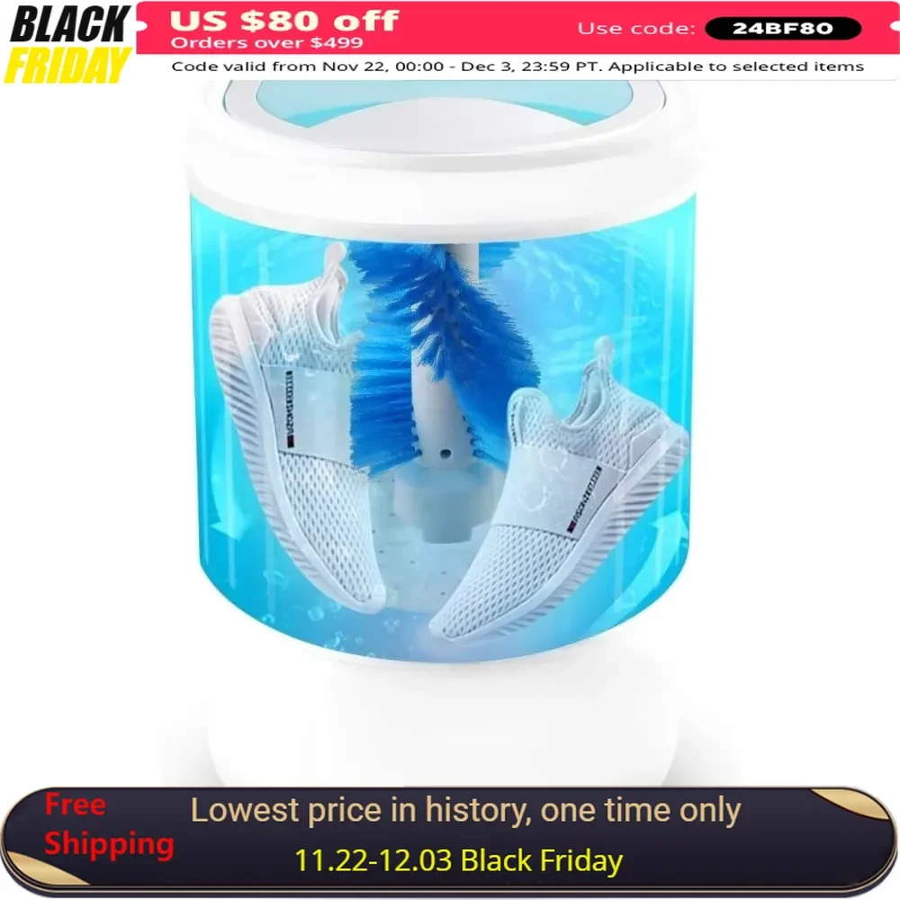 Portable Shoes Washing, Smart Lazy Automatic Shoes Washer