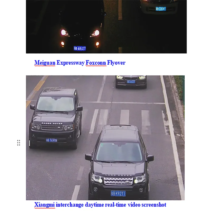 5MP LPR IP Camera Varifocal Lens 5MP IP Vehicles License Number Plate Recognition ANPR  HDCamera Outdoor For Highway Parking Lot