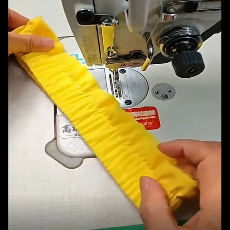 Flat car sewing machine Handheld double section waist pull head/trouser waist cuff tool beer acid rack