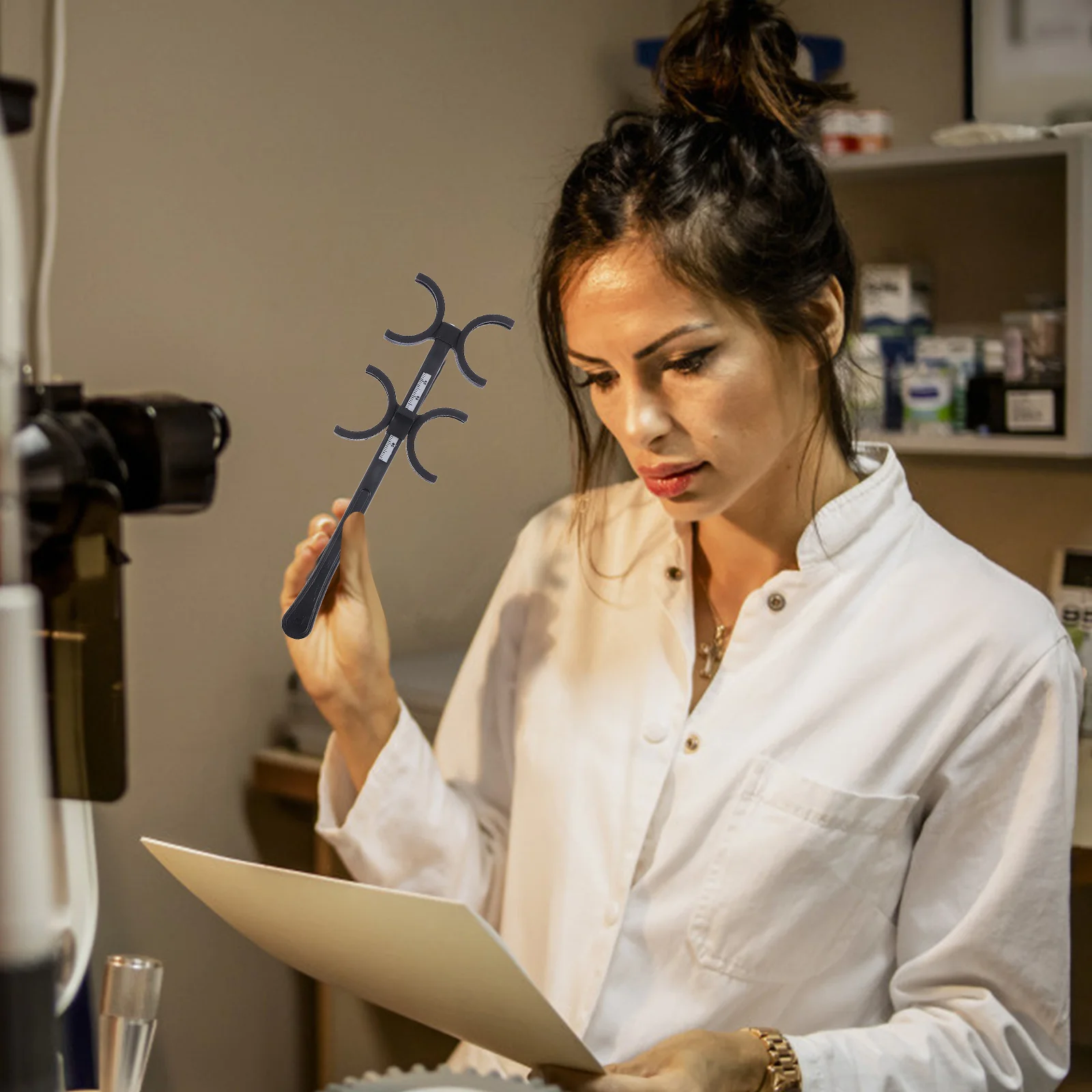 Vision Training Shoot Flipping Tool Brillenteile Ophthalmic Utensil Fixture Plastic Optometry Confirmation Child