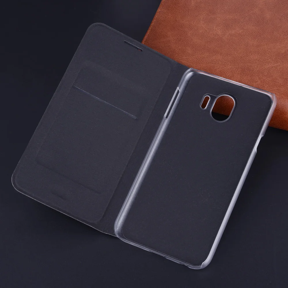 Flip Cover Leather Wallet Phone Case For Samsung Galaxy J4 2018 J 4 SM J400 J400F SM-J400 SM-J400F 360 Full Protective Case