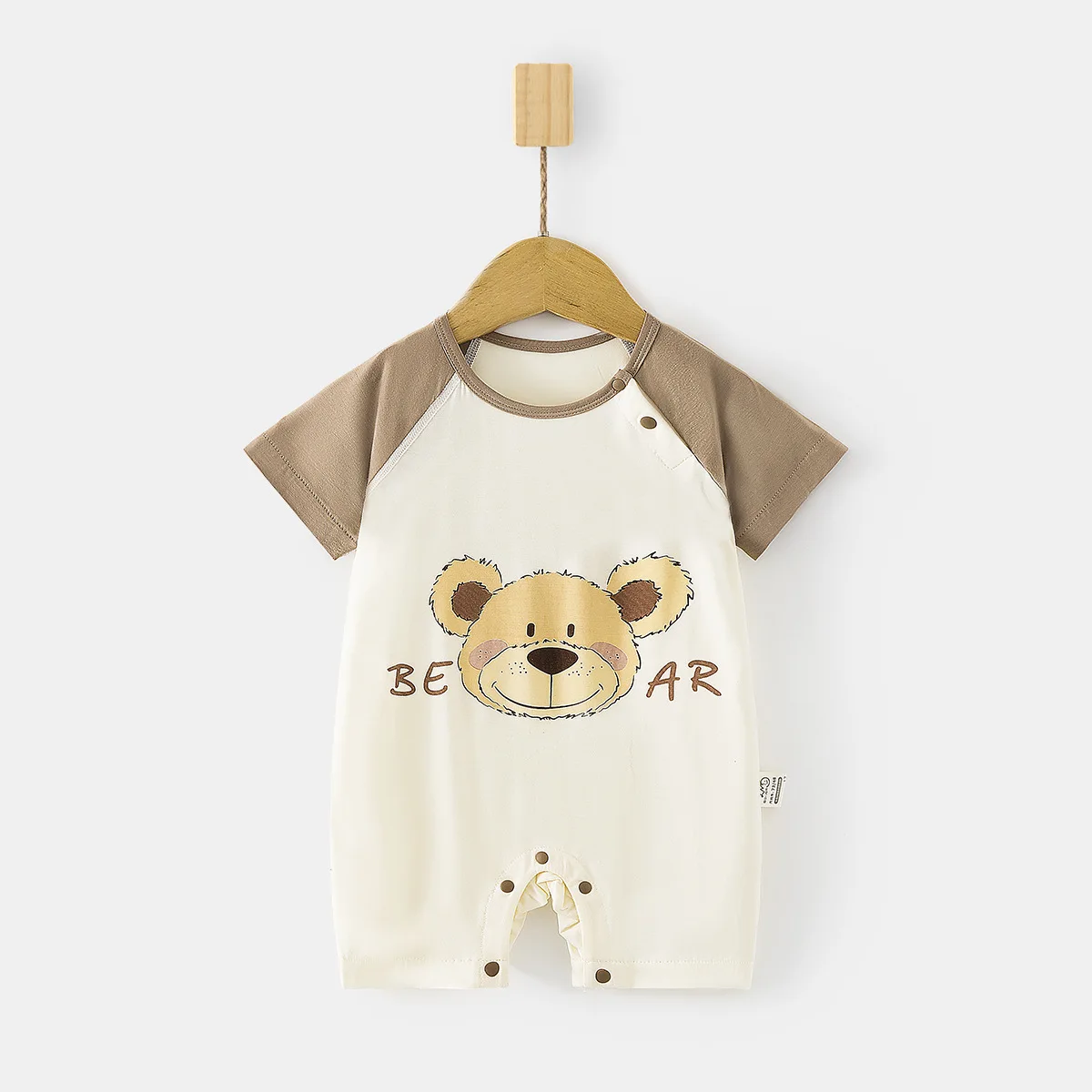 Baby Summer Ice Dora Short Sleeve Rompers Newborn Boneless Romper Air Conditioning Clothes Baby Toddler Romper