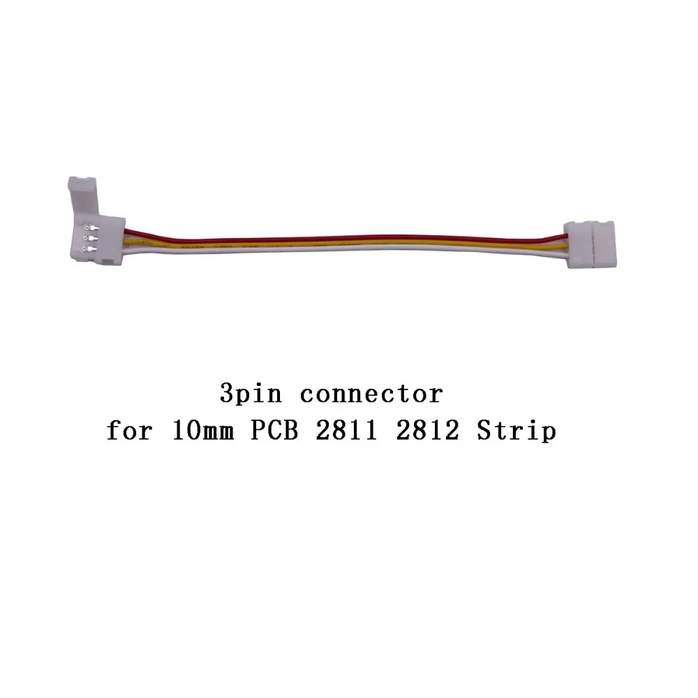 2pin 3pin 4pin 5pin 6pin led wire connector  Electronic Connector  Wire cable for led strip light tape white cct RGB RGBW RGBCCT