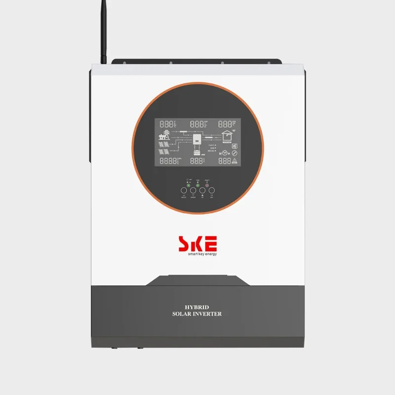 

SKE 20 Years Manufacturer OEM Solar Inverter 8KW 48V 230VAC Double MPPT Controller Home Hybrid Inverter 8.2KW Built-in WIFI