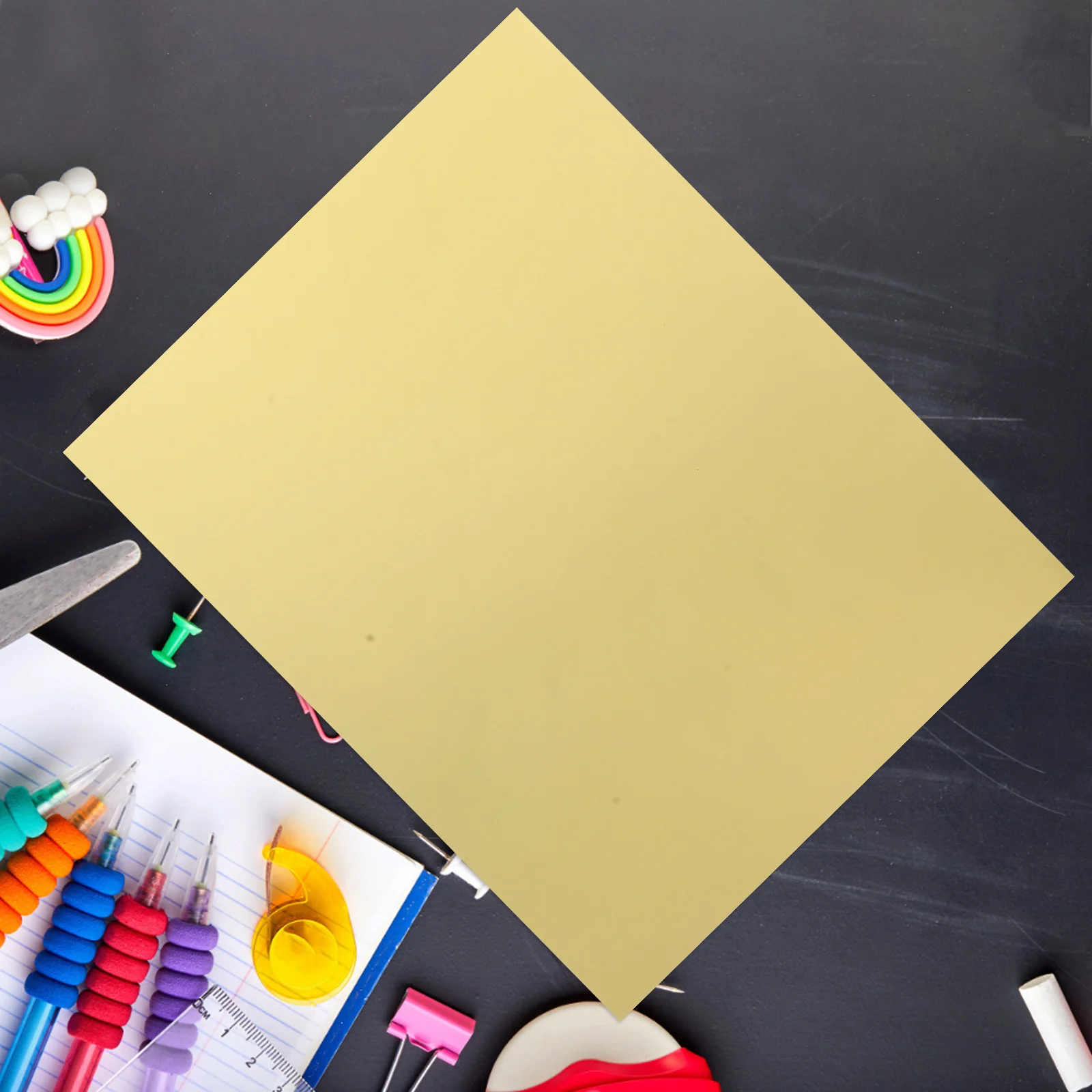 10 قطعة بطاقات معدنية ذهبية من جانب واحد لدعوات الحرف اليدوية ذاتية الصنع مستلزمات ورق قصاصات وأعياد الميلاد وحفلات الزفاف