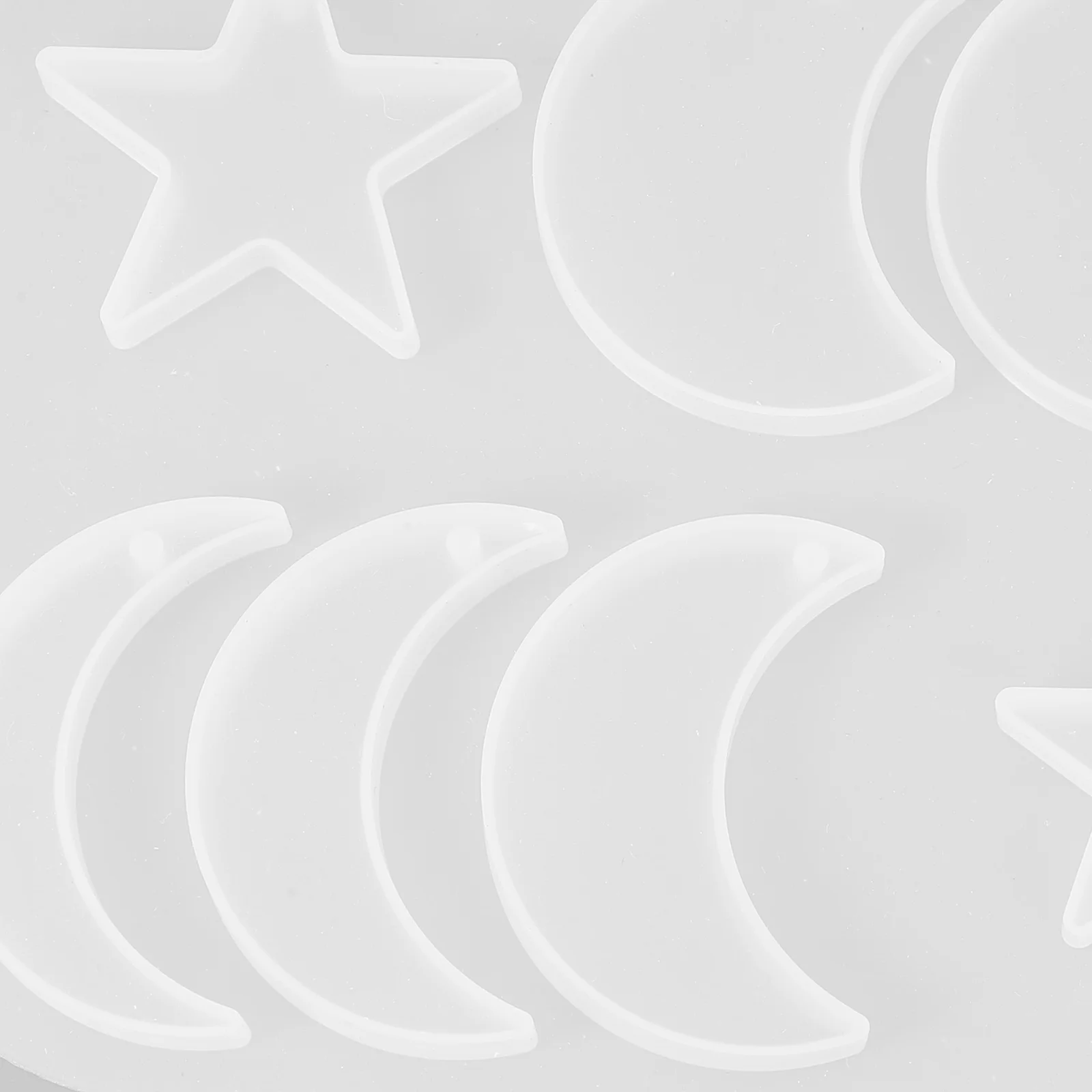 

Pendant Mold Moon Star DIY Set Resin Jewelry Making Crafts Pendant Mold Decor Molds Accessories Kit